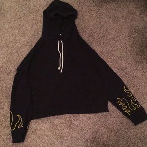 Cropped A’GACI hoodie